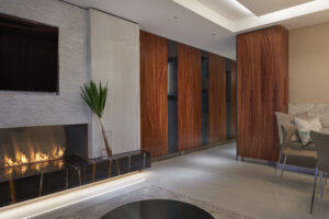 Condo Fireplace 